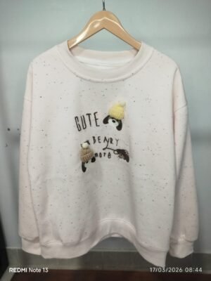 Sudadera "Beary More" – Rosa Pastel