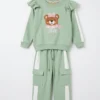 conjunto1_0 conjunto "Bear Love" – Verde Menta y Blanco (2 Piezas) (copia)