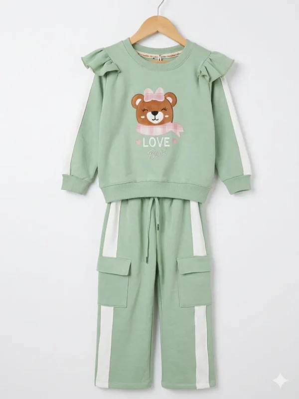 conjunto1_0 conjunto "Bear Love" – Verde Menta y Blanco (2 Piezas) (copia)