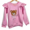 conjunto4_2 Conjunto "Love Bear" – Buso Rosa con Volantes y Pantalón Cargo Urbano